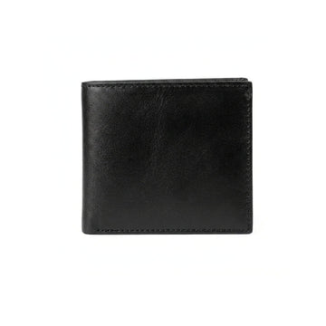 Classic Black Leather Wallet